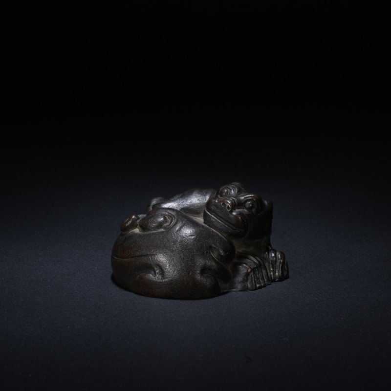 清 铜瑞兽
