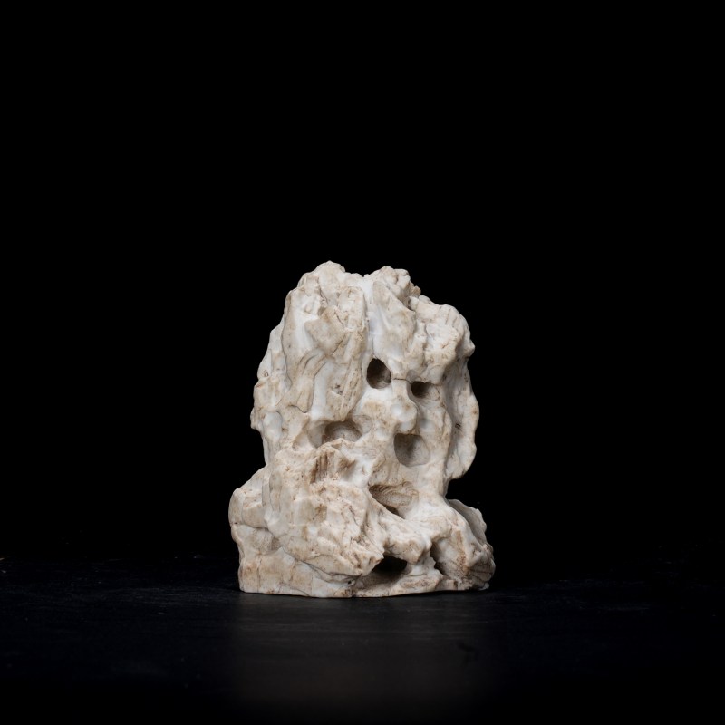 清乾隆 瓷塑山子