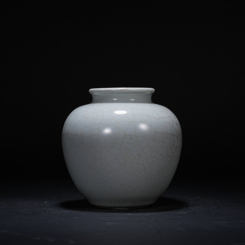 清 仿哥釉太白尊
