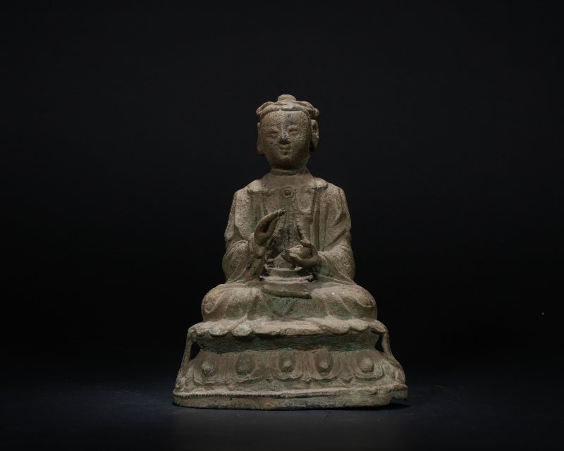 明 铜菩萨坐像