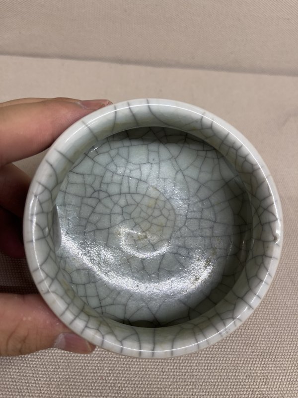 清中期 哥釉罗汉炉 - 图7