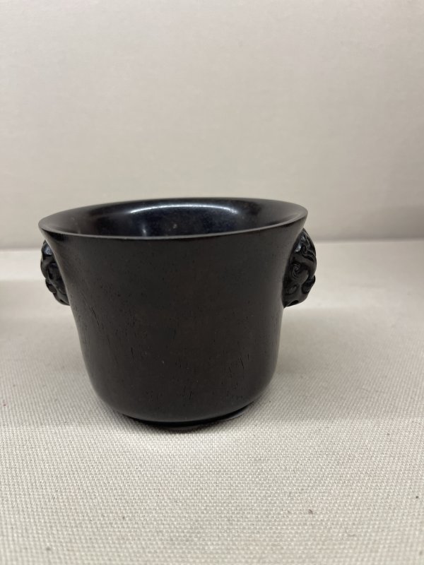 清宣统 紫檀天鸡炉 - 图4
