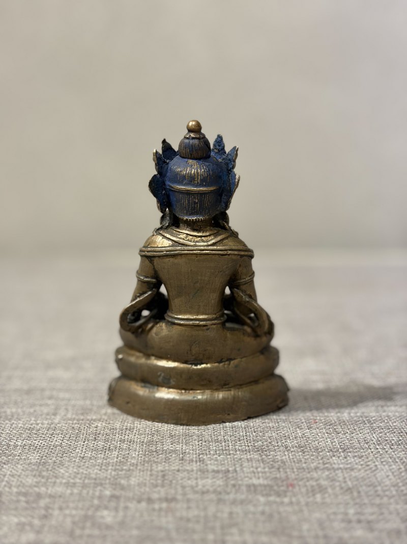 明 合金铜无量寿佛 - 图7