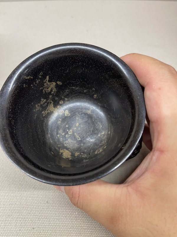 清宣统 紫檀天鸡炉 - 图6
