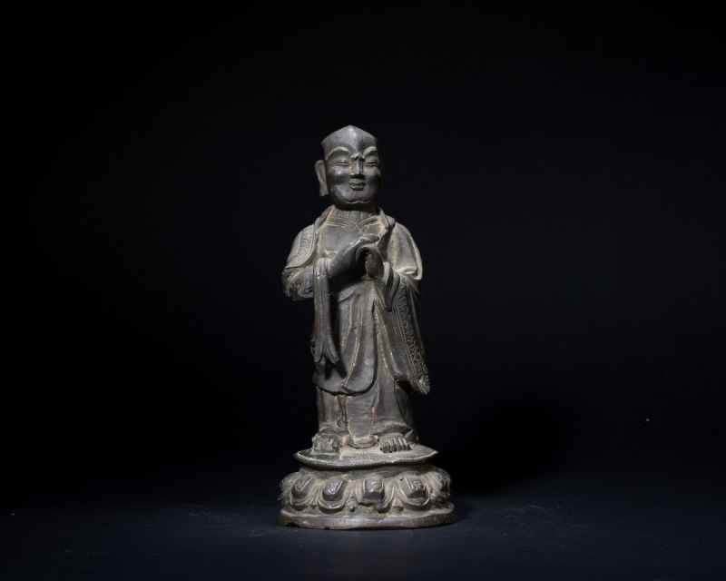 明 铜罗汉像