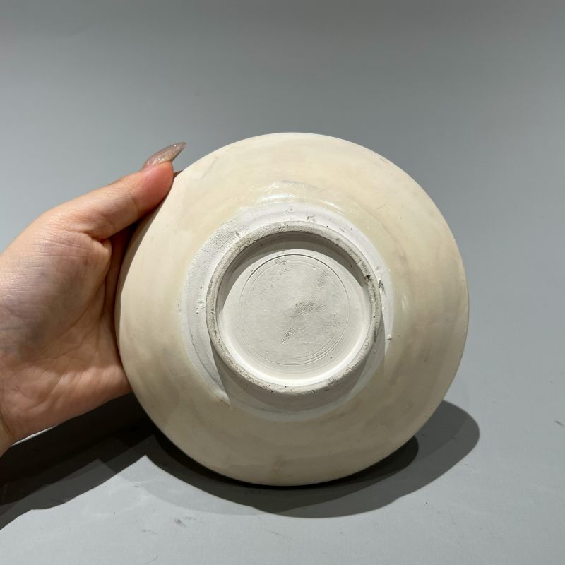 明代 白釉花口盏 - 图6