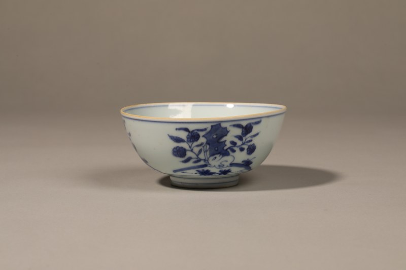 明 青花兔纹碗 - 图5