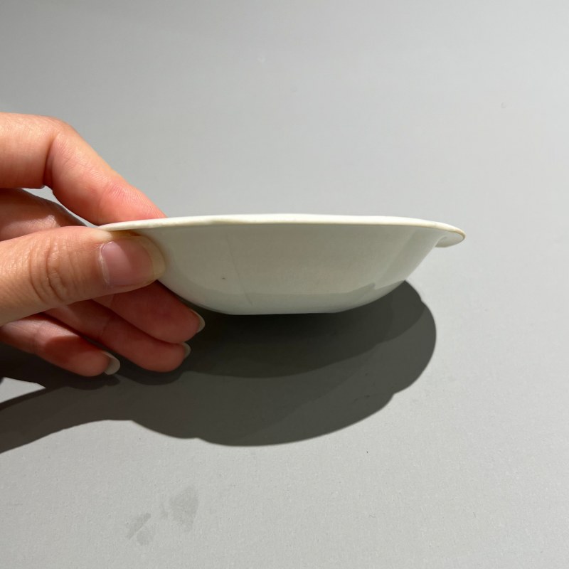 明代 青白釉花口洗一对 - 图10