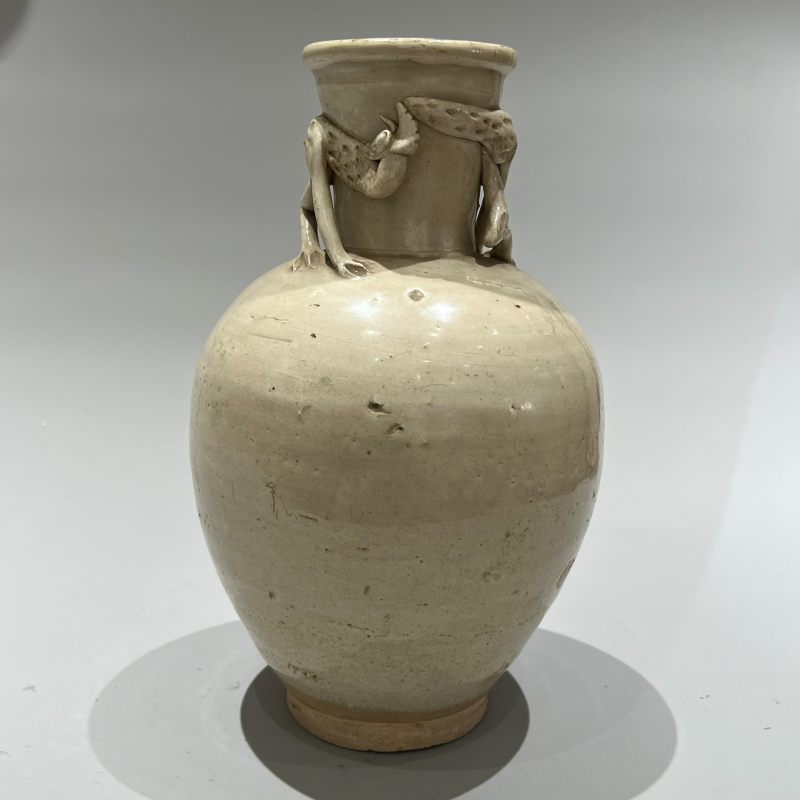 明代 青白釉盘龙尊 - 图4