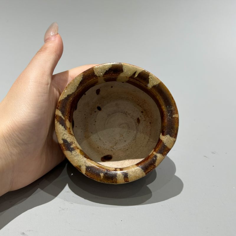 明代 吉州窑洒斑三足炉 - 图6