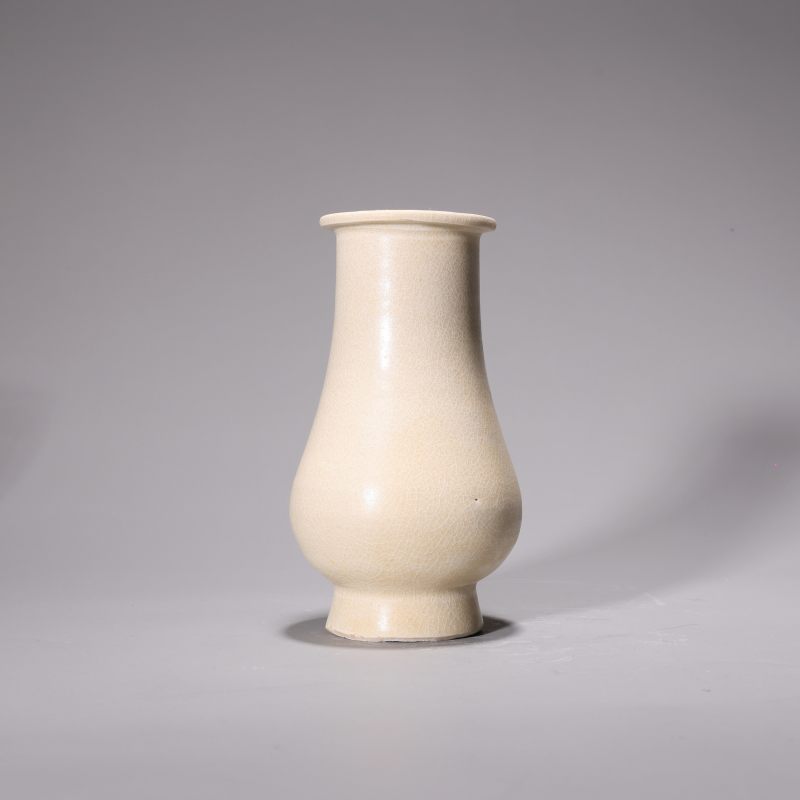 明代 白釉箸瓶