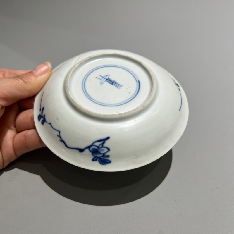 清代 青花杯托一套 - 图14