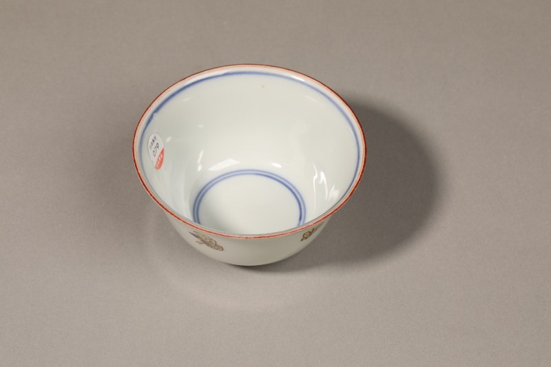 清 粉彩花卉纹杯 - 图6
