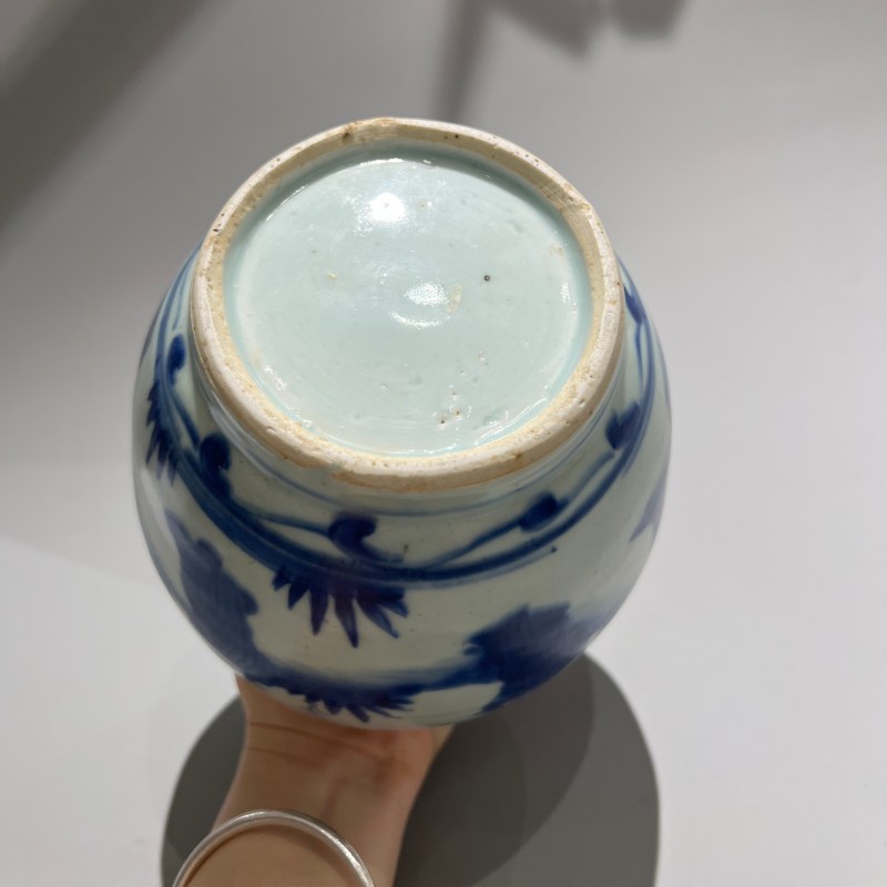 明代 青花人物纹罐 - 图9