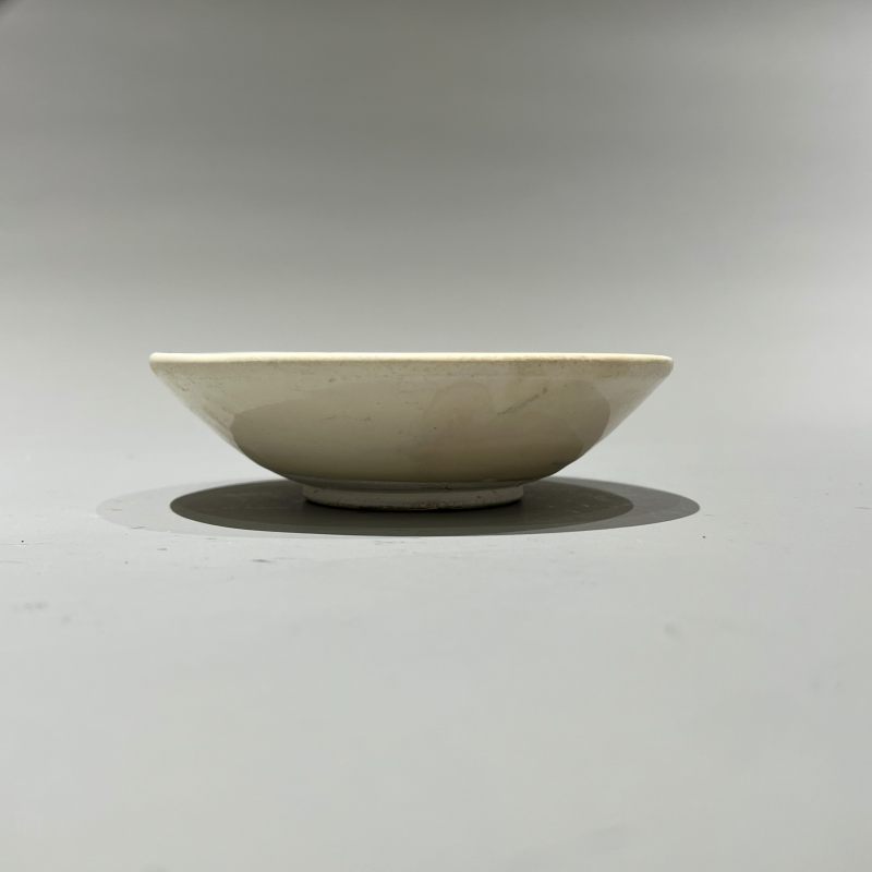 明代 白釉花口盏 - 图4