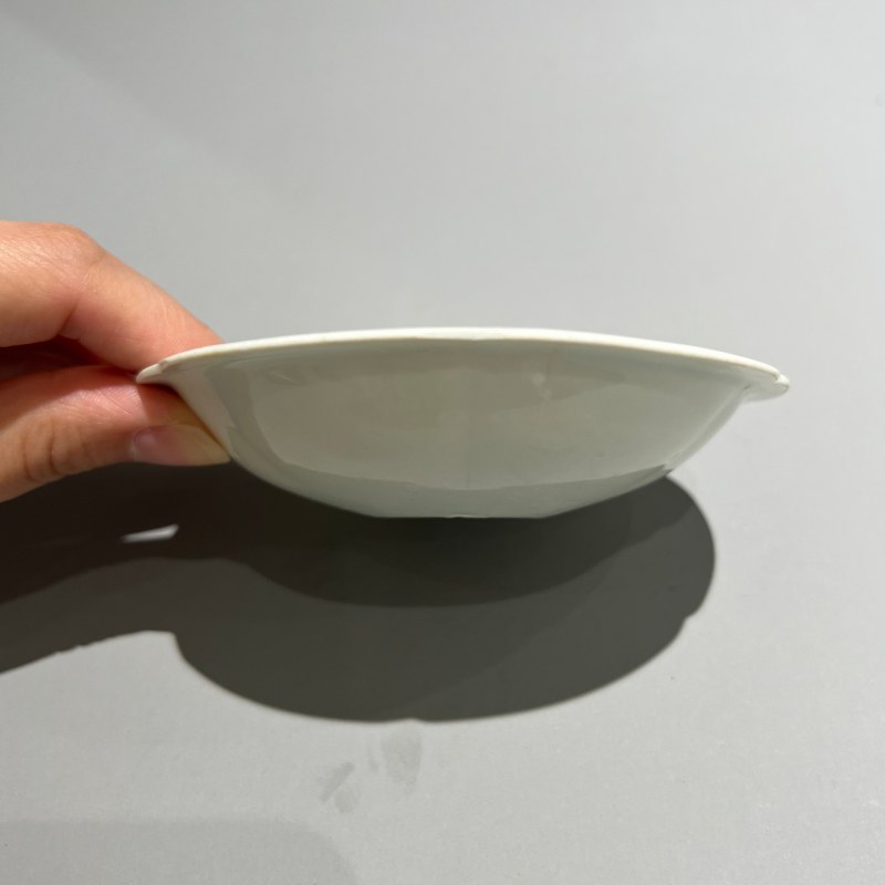 明代 青白釉花口洗一对 - 图5