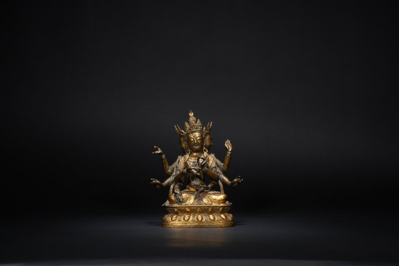 清乾隆 尊胜佛母