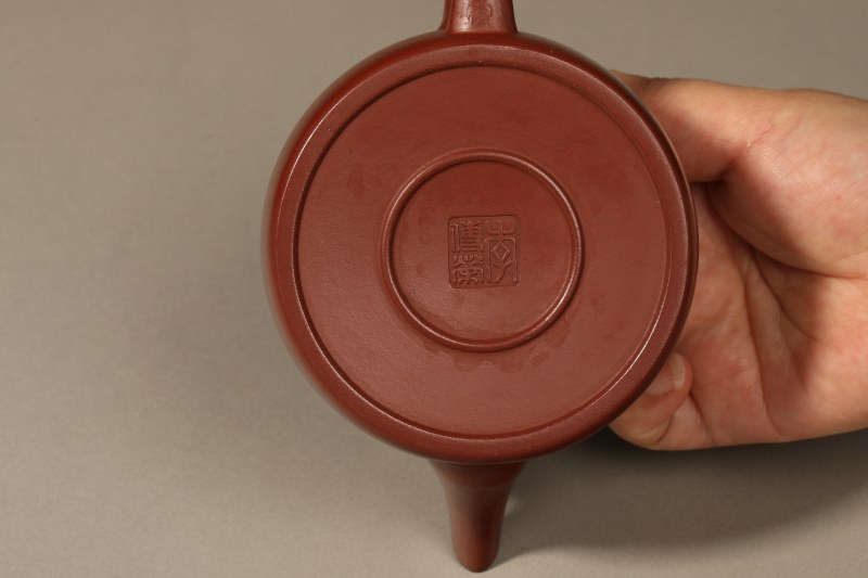 宜兴紫砂朱泥茶壶 - 图3
