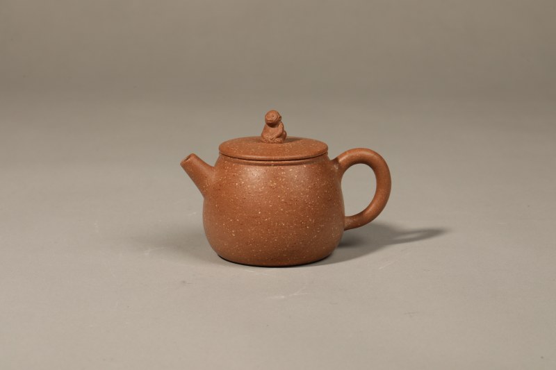 紫砂猴钮茶壶 - 图9