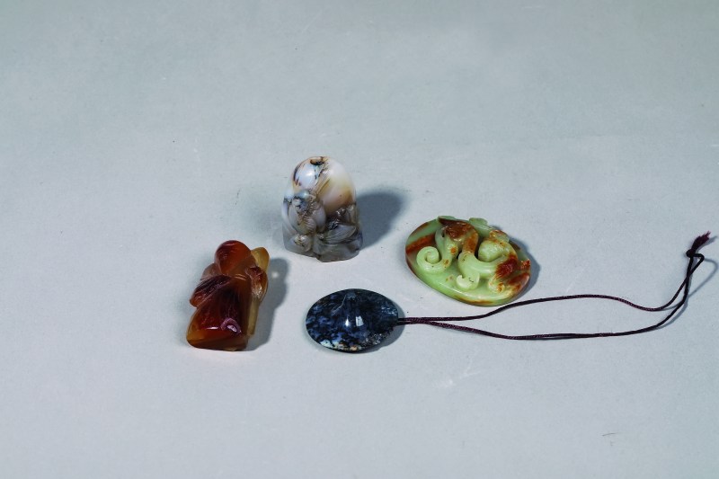 清 各式玛瑙挂件