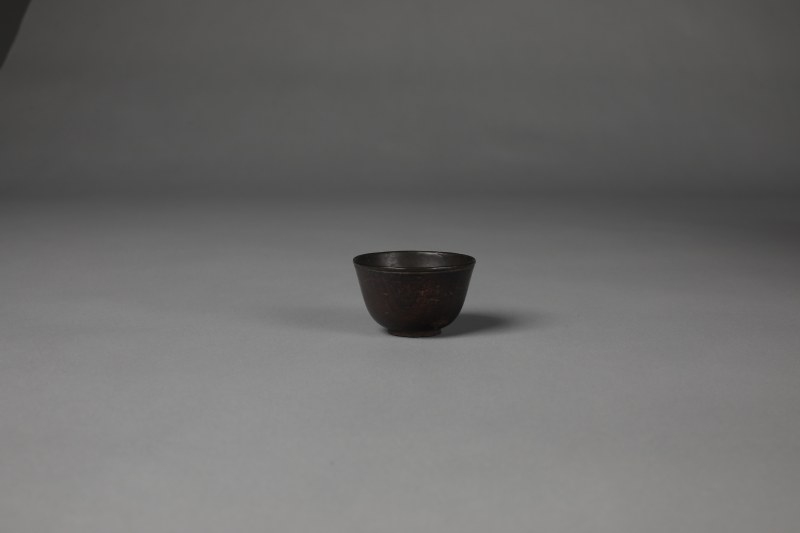 紫檀包银茶杯 - 图3