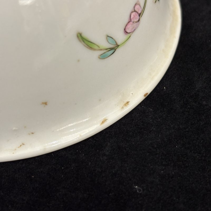清 粉彩柳燕纹小碗一对 - 图16