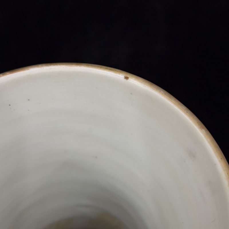清 矾红葫芦纹赏瓶一对 - 图30