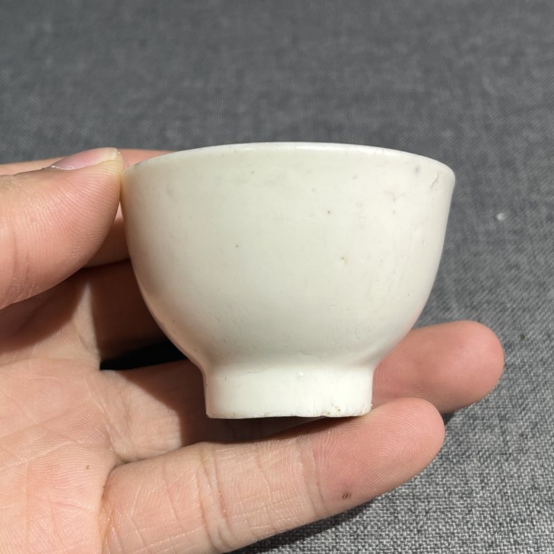 明德化窑茶圆两只 - 图6