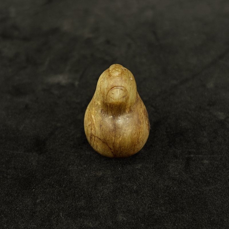 清 白玉飞黄腾达 旧玉鸡两件 - 图5
