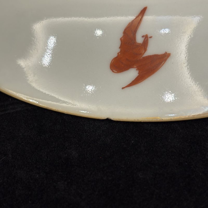 清 粉彩花卉纹什锦盘一对 - 图8