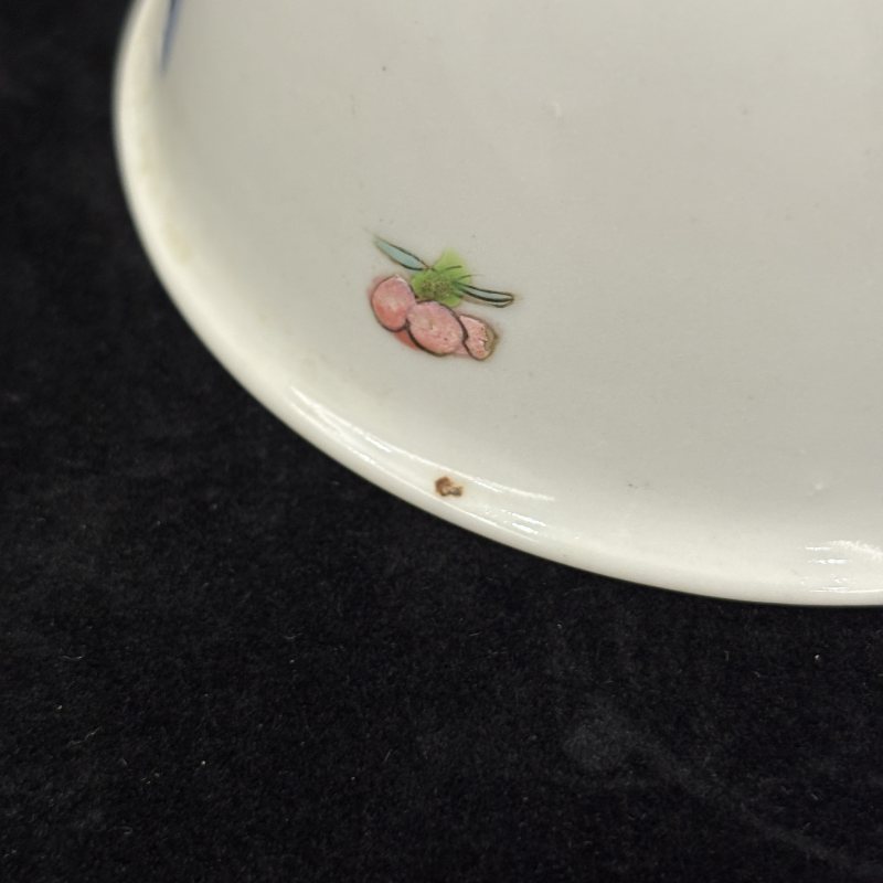 清 粉彩柳燕纹小碗一对 - 图15