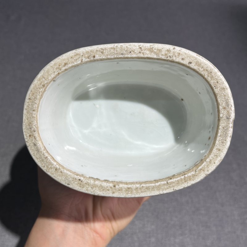 清乾隆青花饕餮纹尊 - 图9