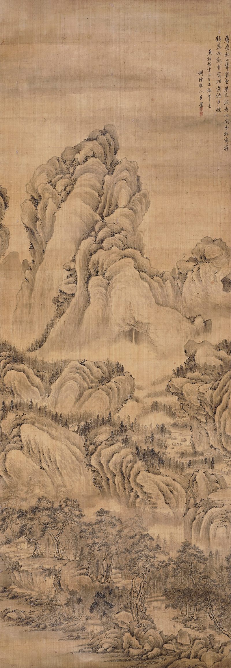 清 王翚（款） 山水