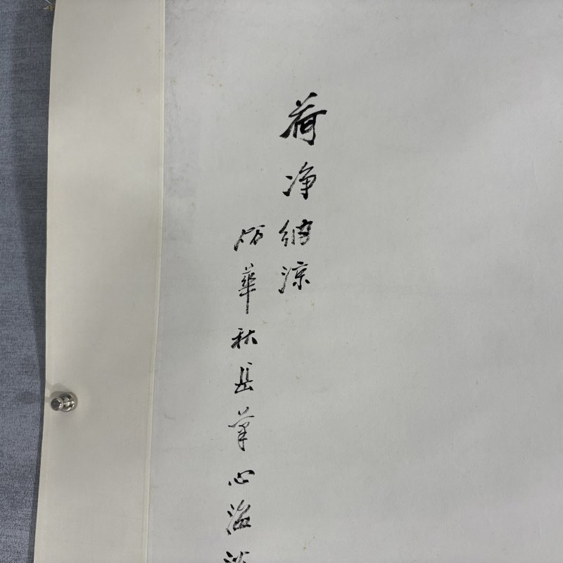 清 沈心海 荷净纳凉 - 图5