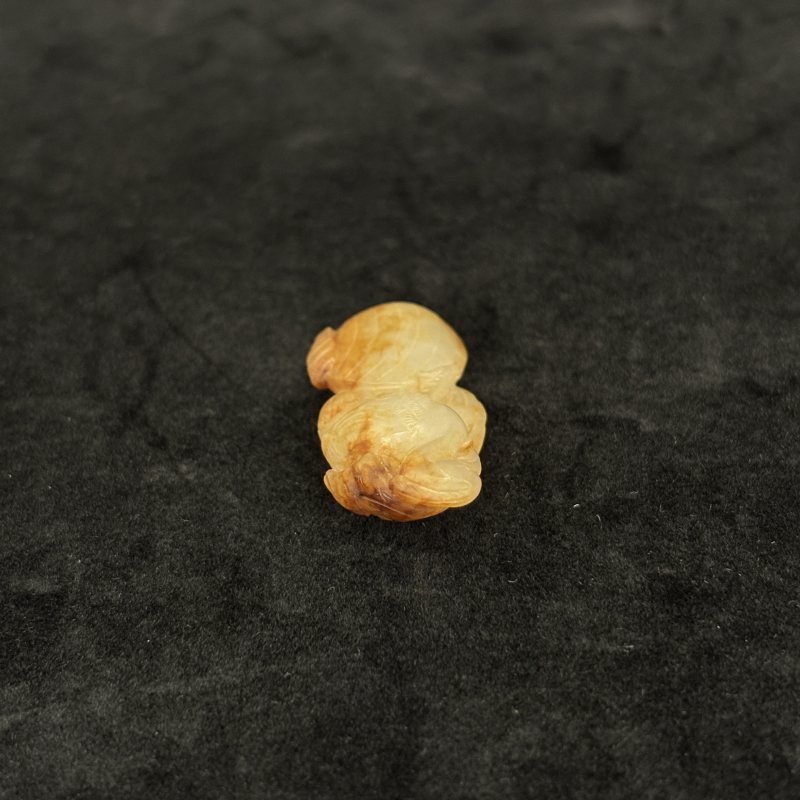 清 白玉胡人 白玉童子牧牛 白玉鹭鸶一组 - 图7