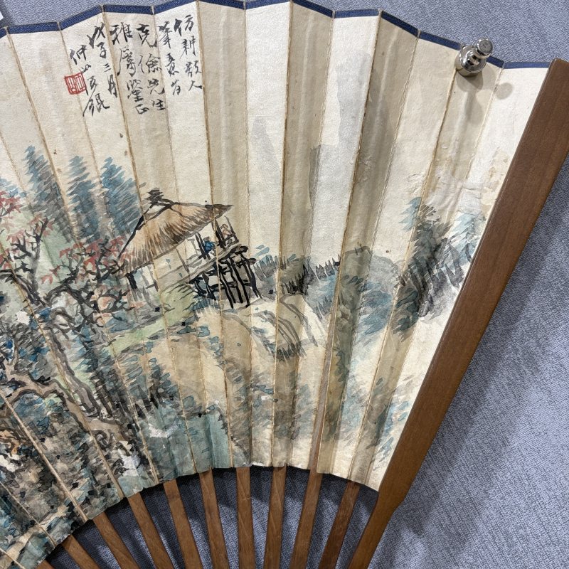 近现代 汪琨 高振霄 山水 书法 - 图4
