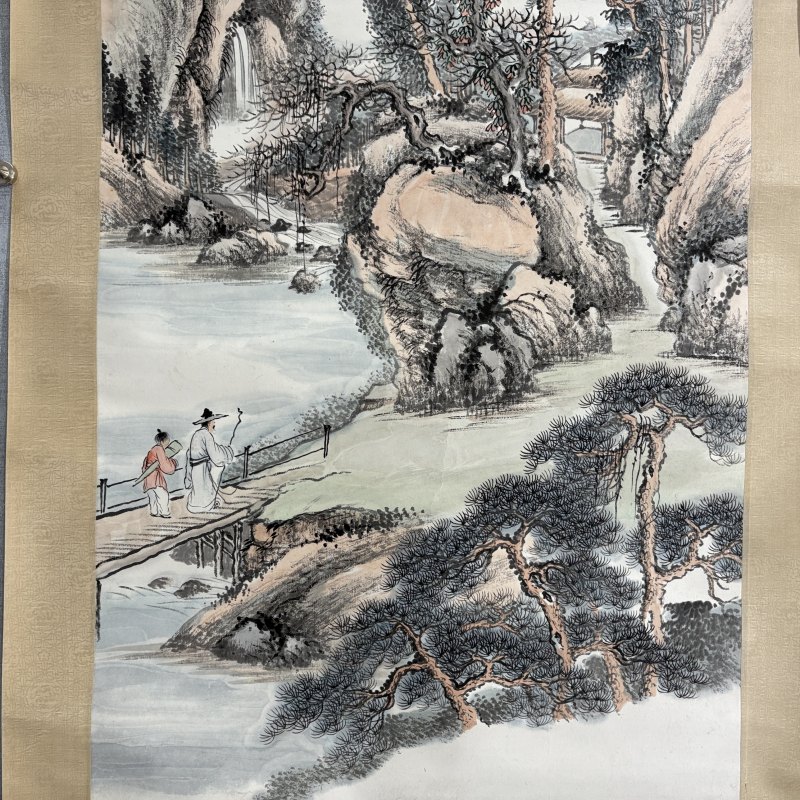 近现代 顾颐 山水 - 图4