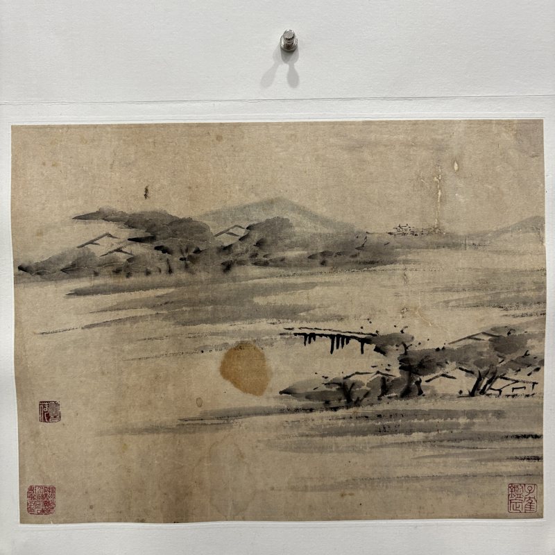 清 担当 山水 - 图2