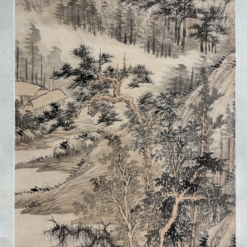 近现代 吴琴木 山水 - 图4