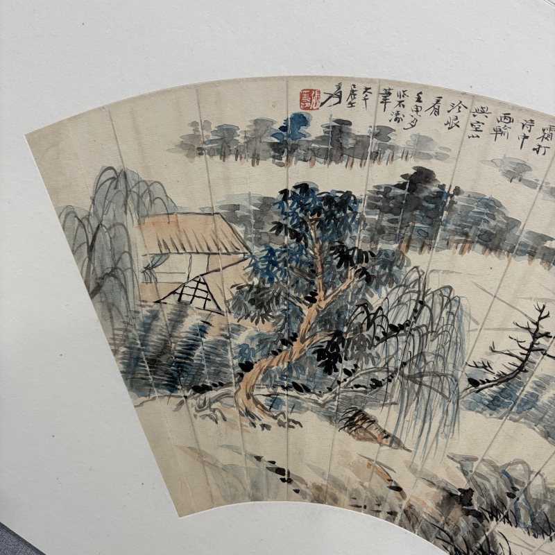 近现代 张大千 山水 - 图2