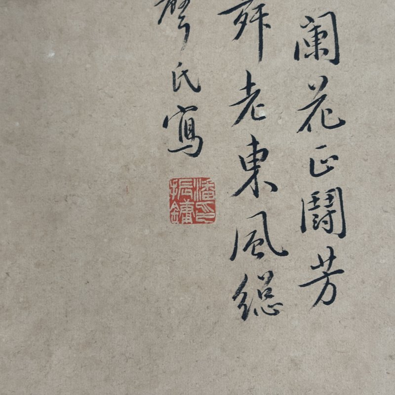 清 潘振镛 春园蝶影 - 图8