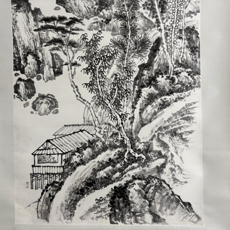 清 宋伯鲁 山水 - 图5