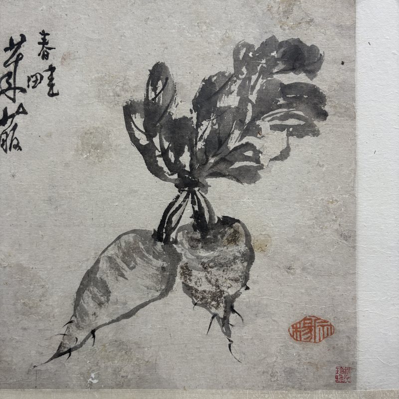 清 李鱓 蔬果 - 图3