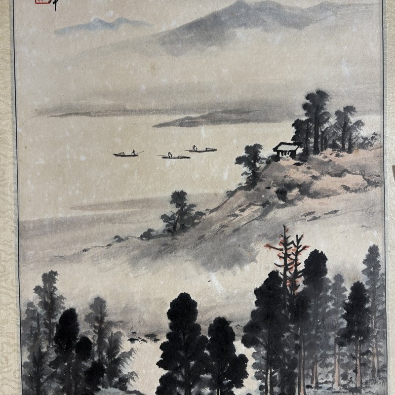 近现代 黄君璧 山水 - 图3