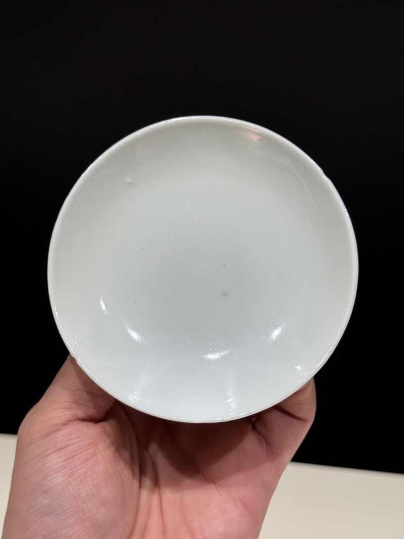 民国 粉彩花卉纹茶碗一对 - 图14