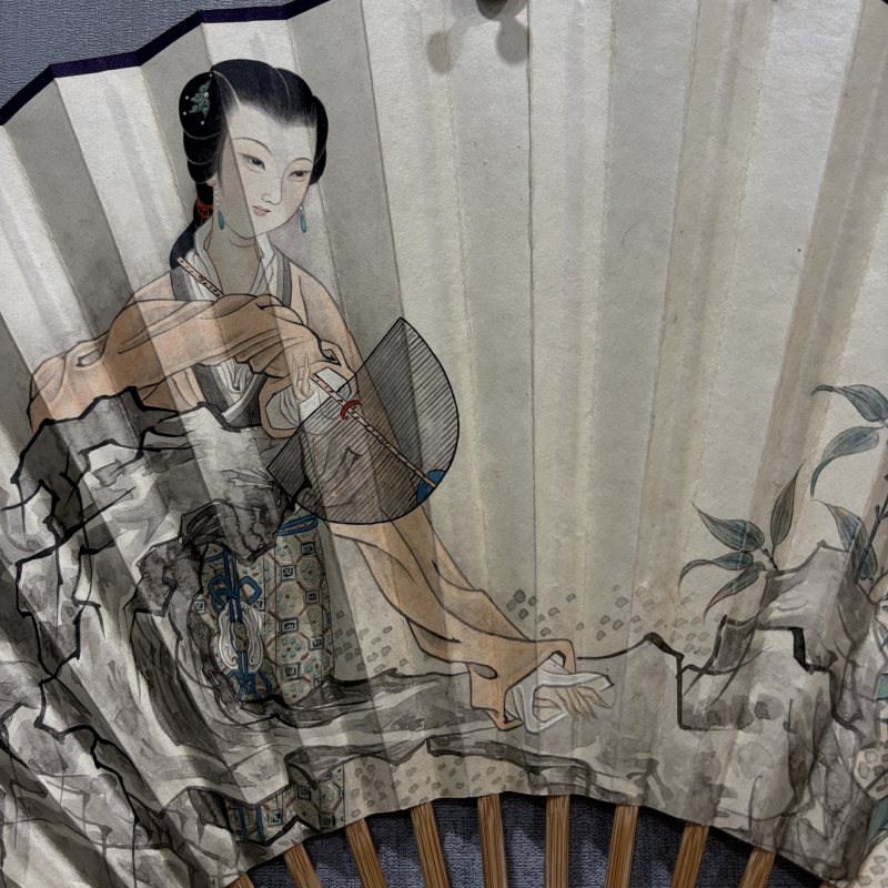 近现代 谢慕连 王福厂 仕女 书法 - 图3