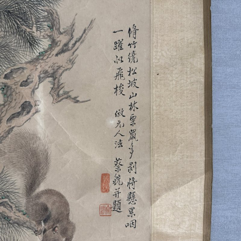 近现代 蔡铣 松鼠 - 图5