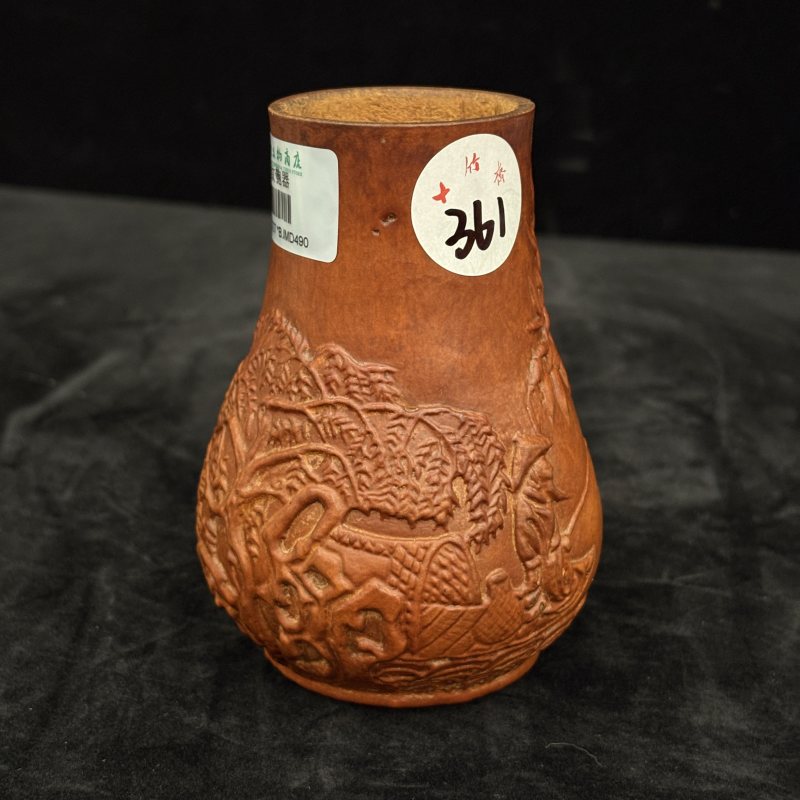 清 人物故事纹匏器 - 图4