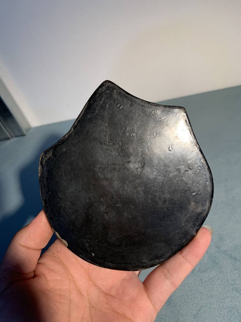 清 大漆描金缠枝莲托寿字纹葵形攒盒 - 图18
