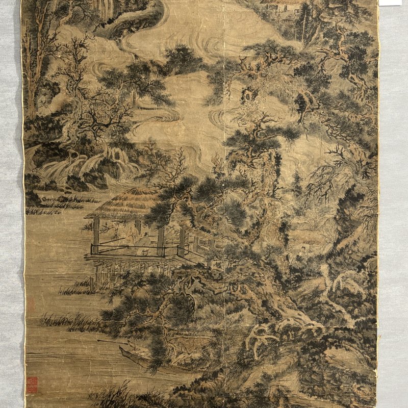 清 石溪（款） 山水 - 图4